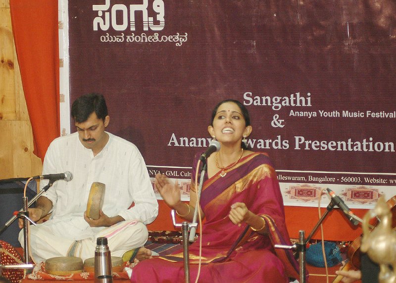 6.JPG - Vocal recital by Vid. Amrita Murali, Vid. Aditi Krishnaprakash - violin, Vid. R.Adamya - Mridanga, Vid. R.KArthik - Ghata